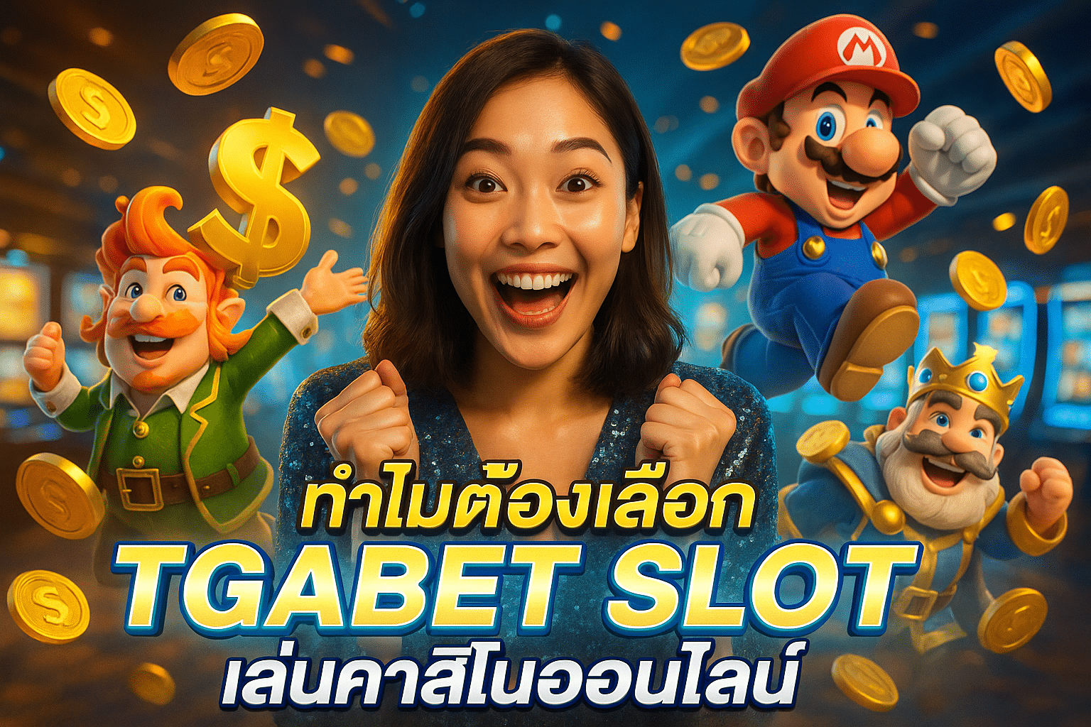 ทำไมต้องเลือก TGABET SLOT เล่นคาสิโนออนไลน์