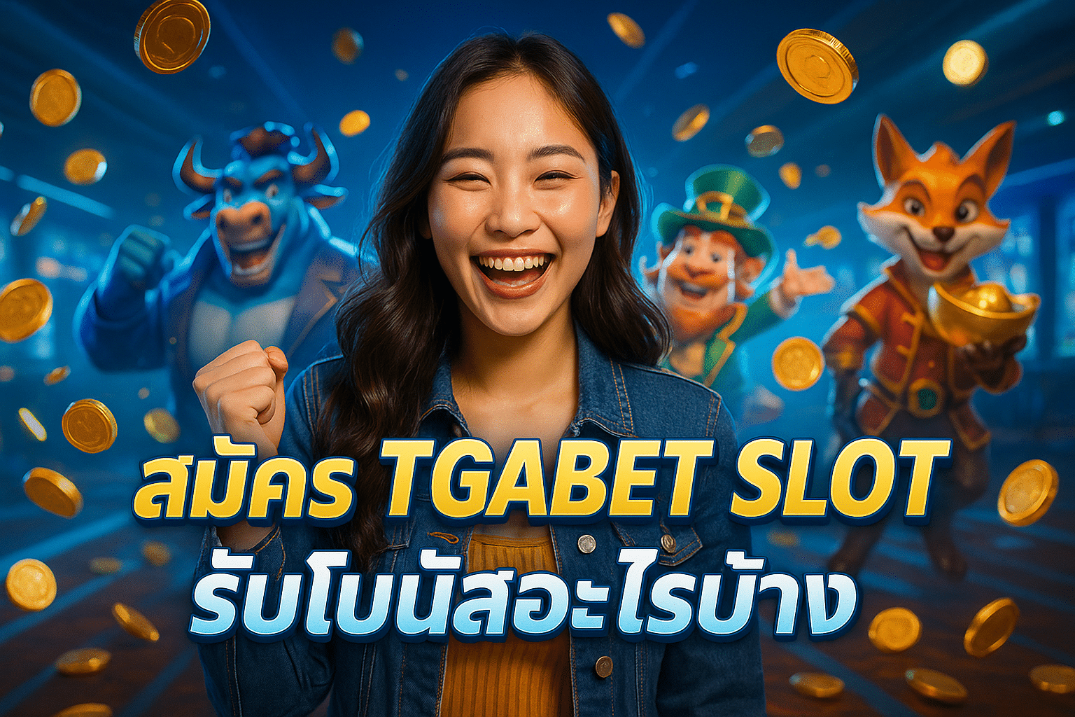 สมัคร TGABET SLOT รับโบนัสอะไรบ้าง
